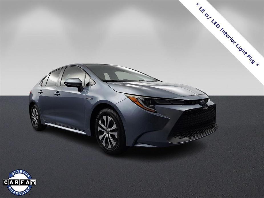 used 2021 Toyota Corolla Hybrid car, priced at $18,495