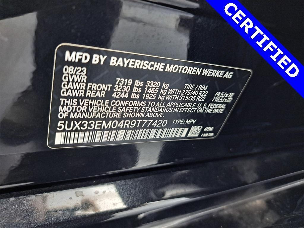 used 2024 BMW X7 car, priced at $79,995