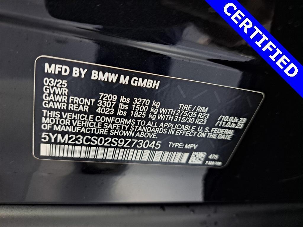 used 2025 BMW XM car, priced at $146,995