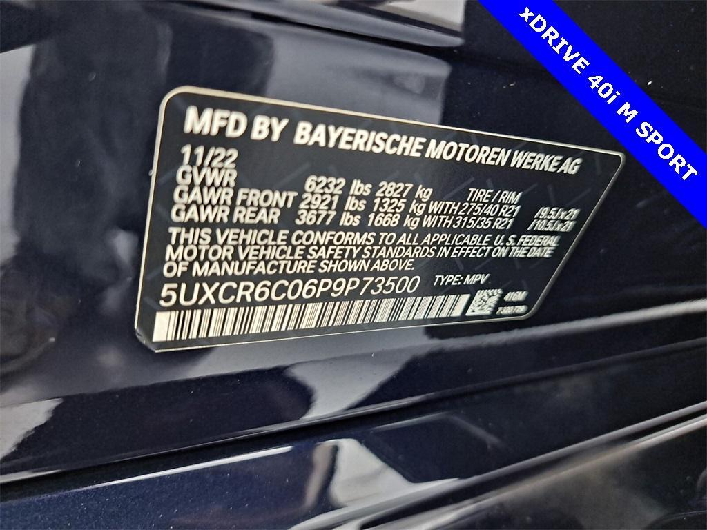 used 2023 BMW X5 car, priced at $44,995