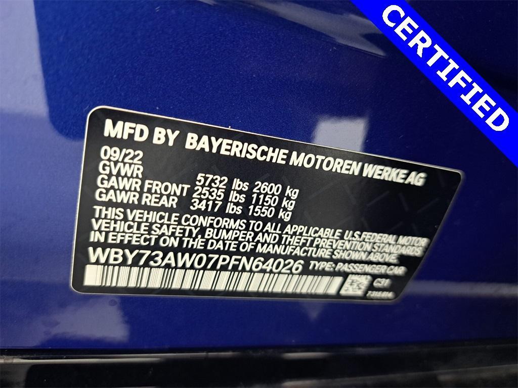 used 2023 BMW i4 Gran Coupe car, priced at $41,495