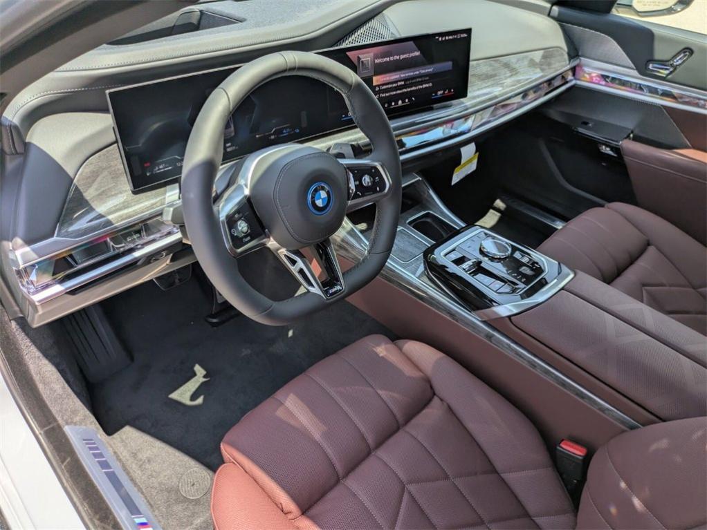 new 2025 BMW 750e car
