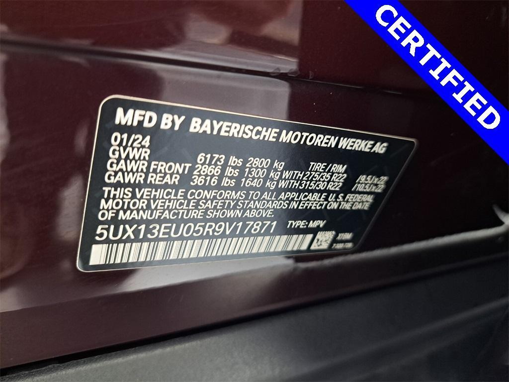 used 2024 BMW X5 car, priced at $64,995