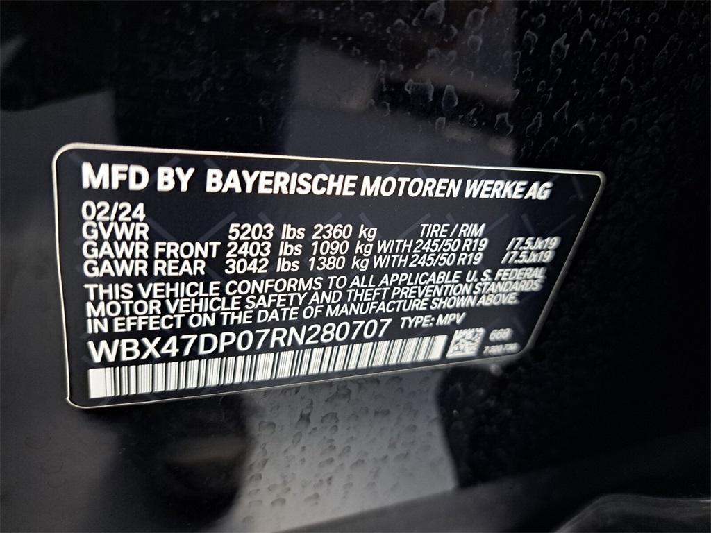 used 2024 BMW X3 car, priced at $47,222