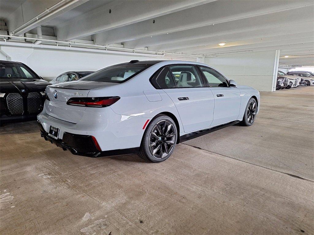 new 2025 BMW 750e car