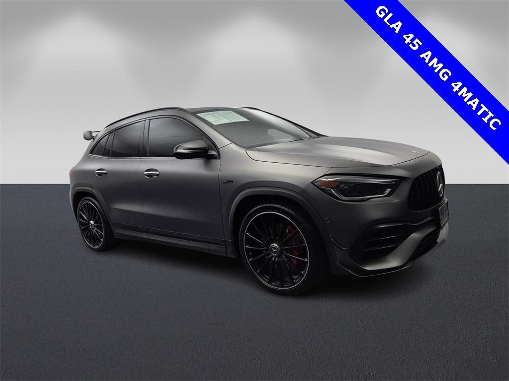 used 2022 Mercedes-Benz AMG GLA 45 car, priced at $42,495