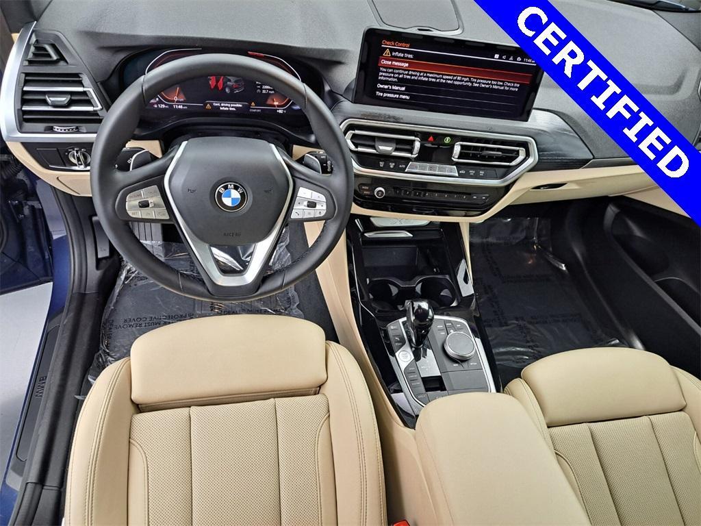 used 2022 BMW X3 car, priced at $33,995
