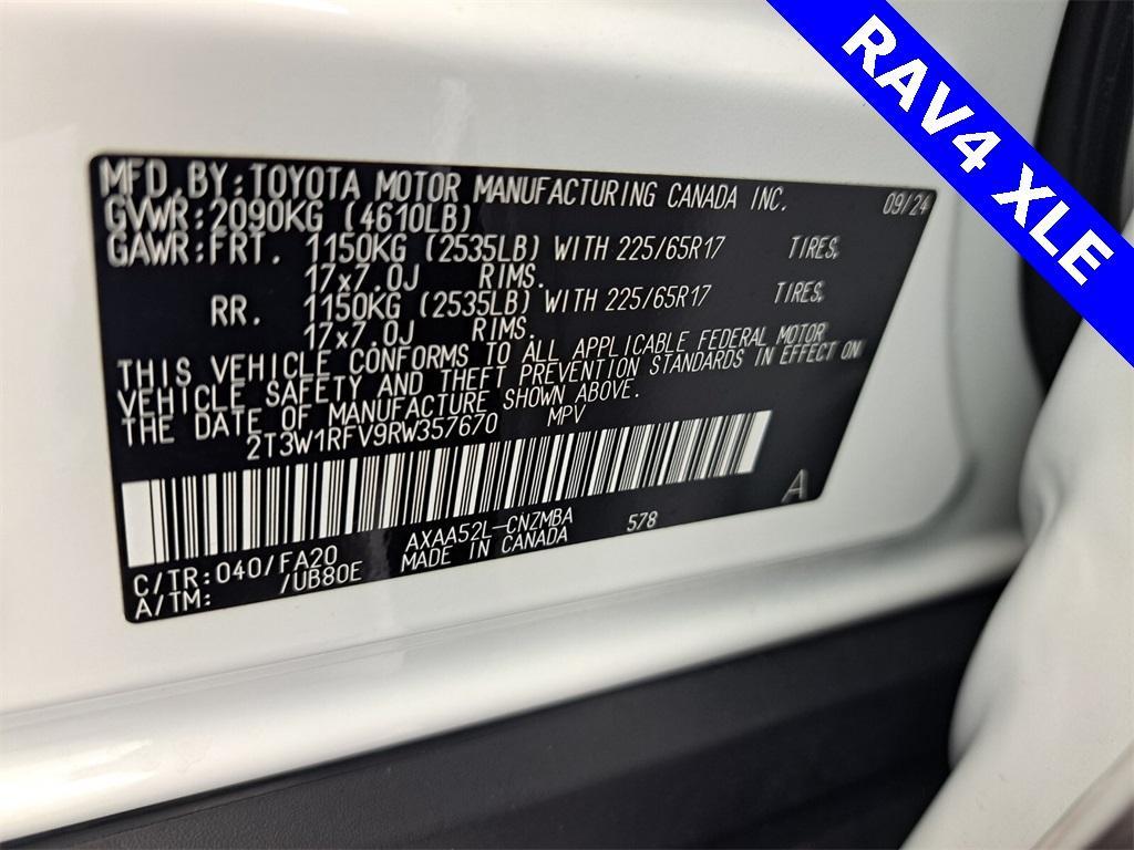 used 2024 Toyota RAV4 car, priced at $31,995