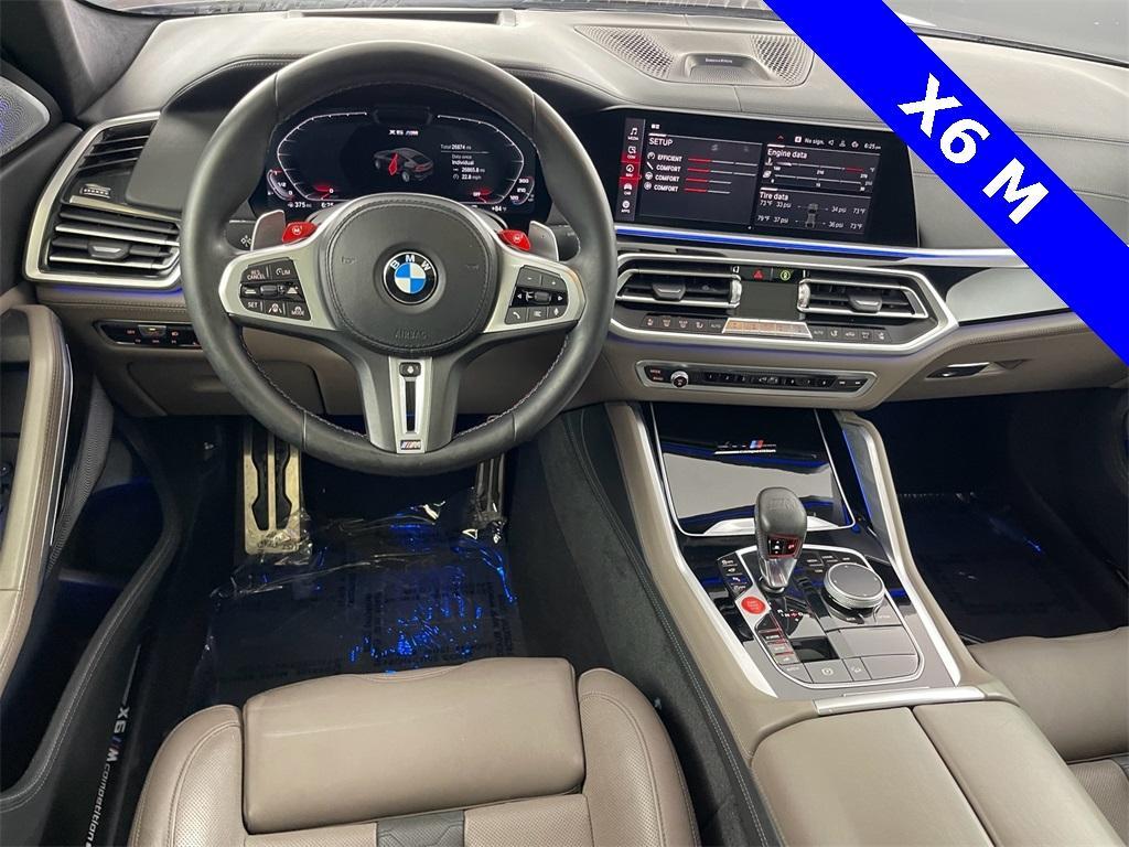 used 2022 BMW X6 M car, priced at $80,495