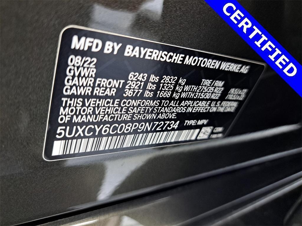 used 2023 BMW X6 car, priced at $64,995