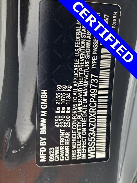 used 2024 BMW M4 car, priced at $77,995