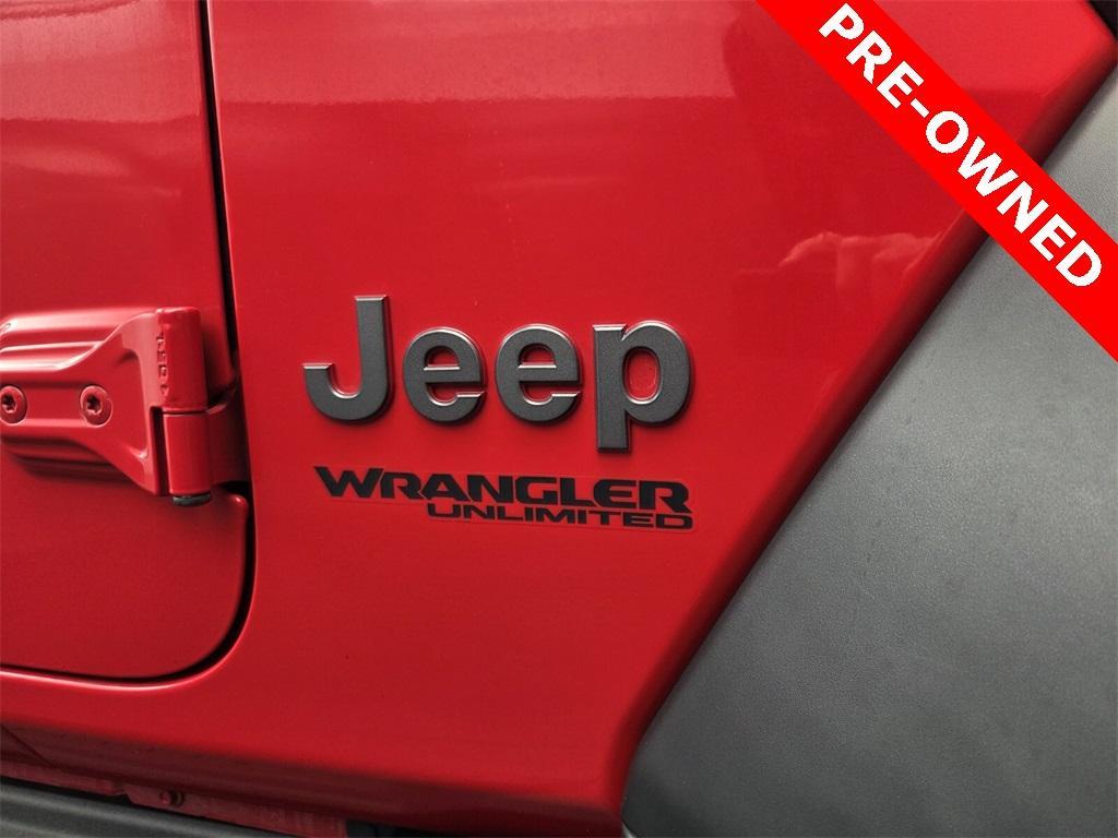 used 2018 Jeep Wrangler Unlimited car, priced at $29,495
