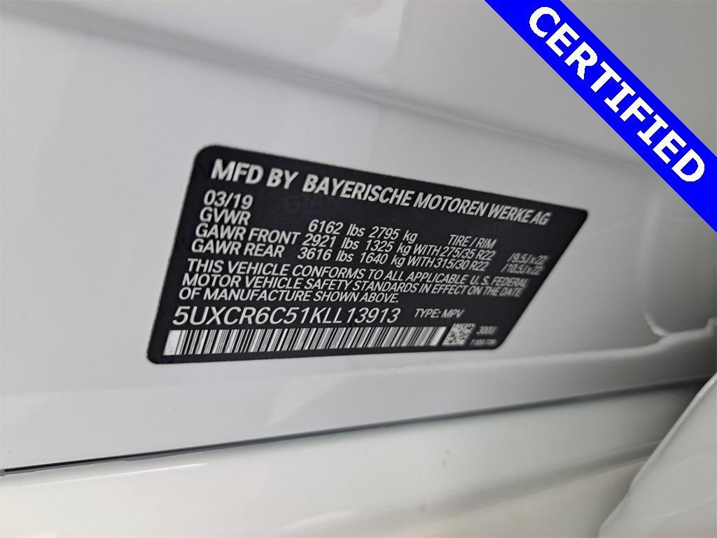 used 2019 BMW X5 car, priced at $37,995