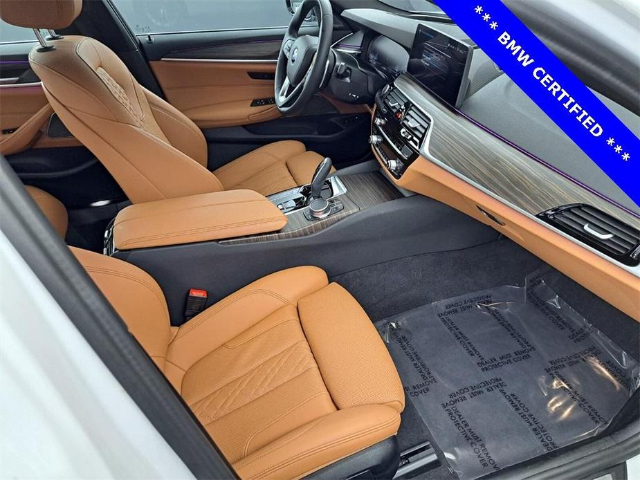 used 2023 BMW 530e car, priced at $44,000