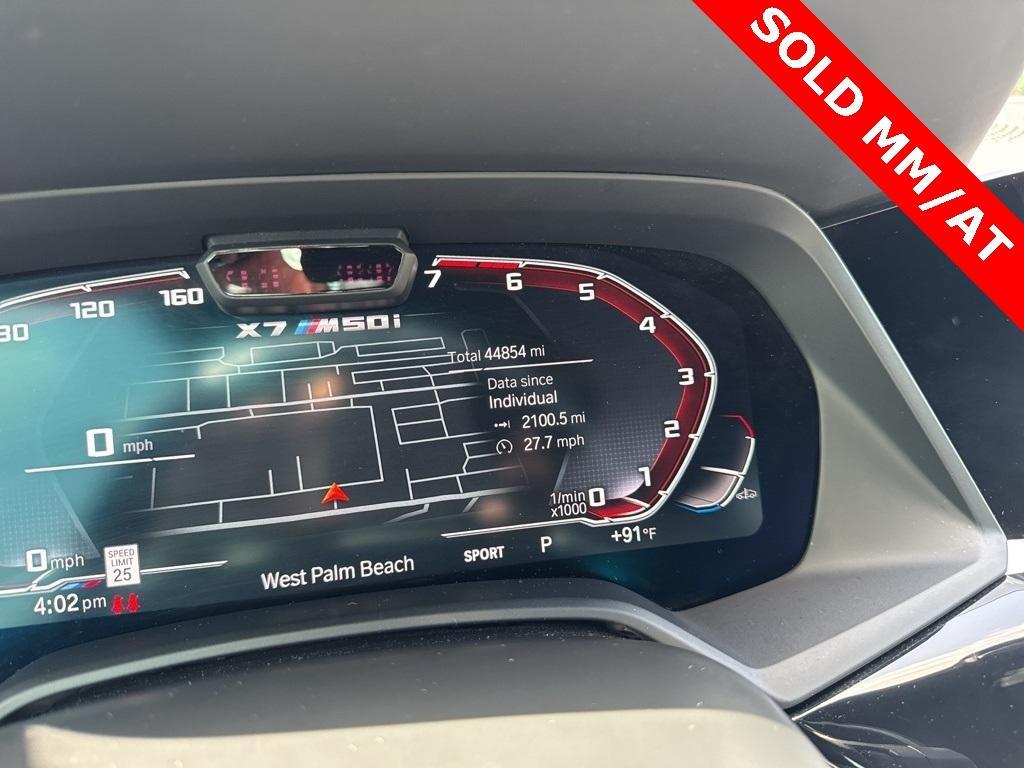 used 2022 BMW X7 car, priced at $62,995