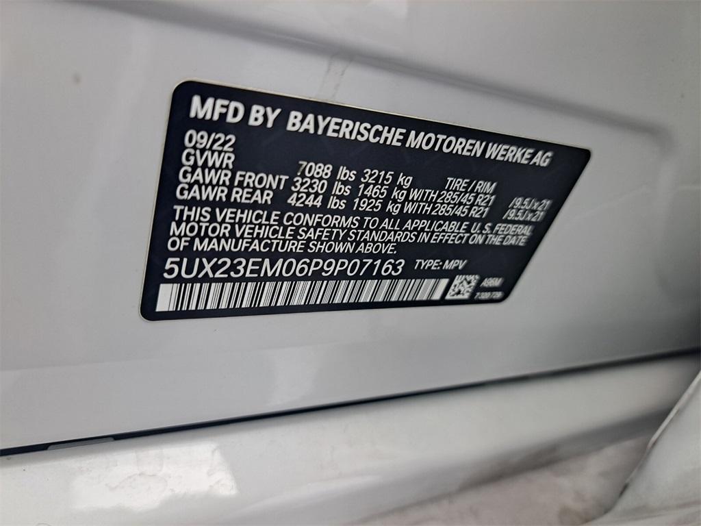 used 2023 BMW X7 car, priced at $76,995