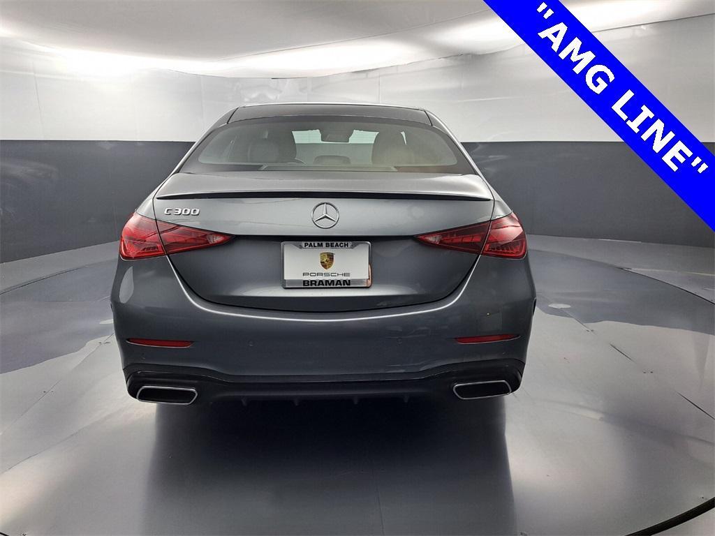 used 2022 Mercedes-Benz C-Class car, priced at $35,995