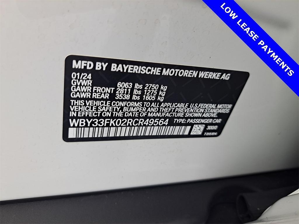 used 2024 BMW i5 car, priced at $56,995