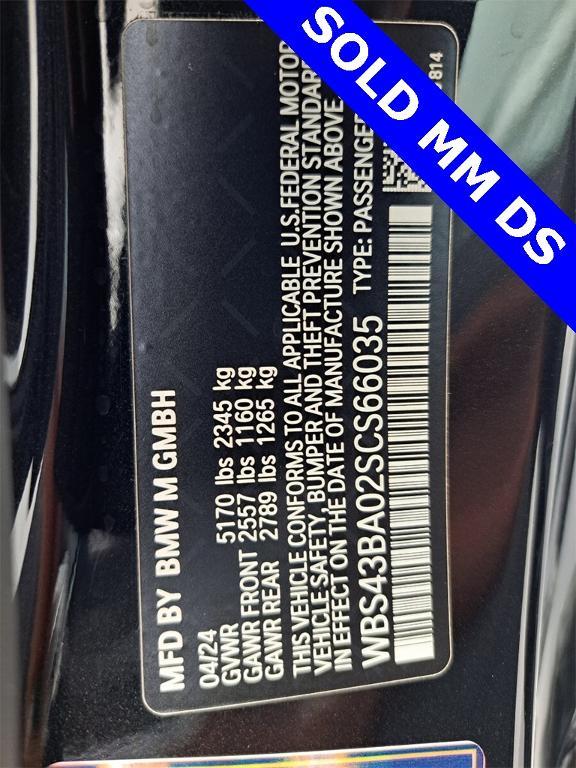 used 2025 BMW M4 car, priced at $96,995