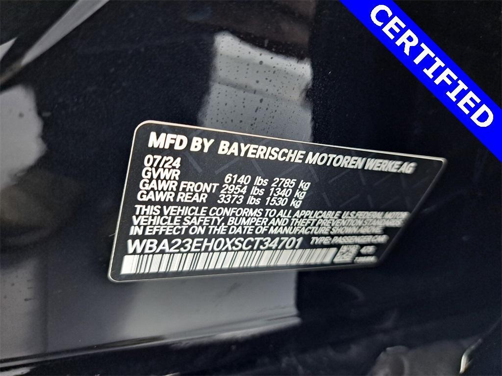 used 2025 BMW 740 car, priced at $85,995