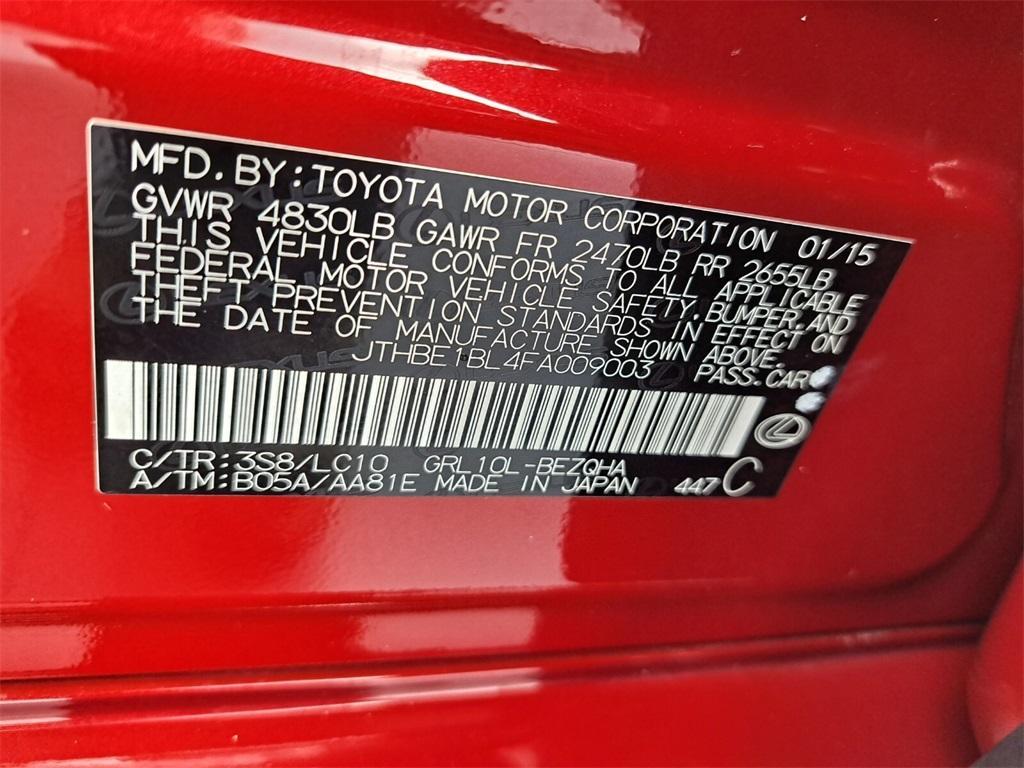 used 2015 Lexus GS 350 car, priced at $23,995