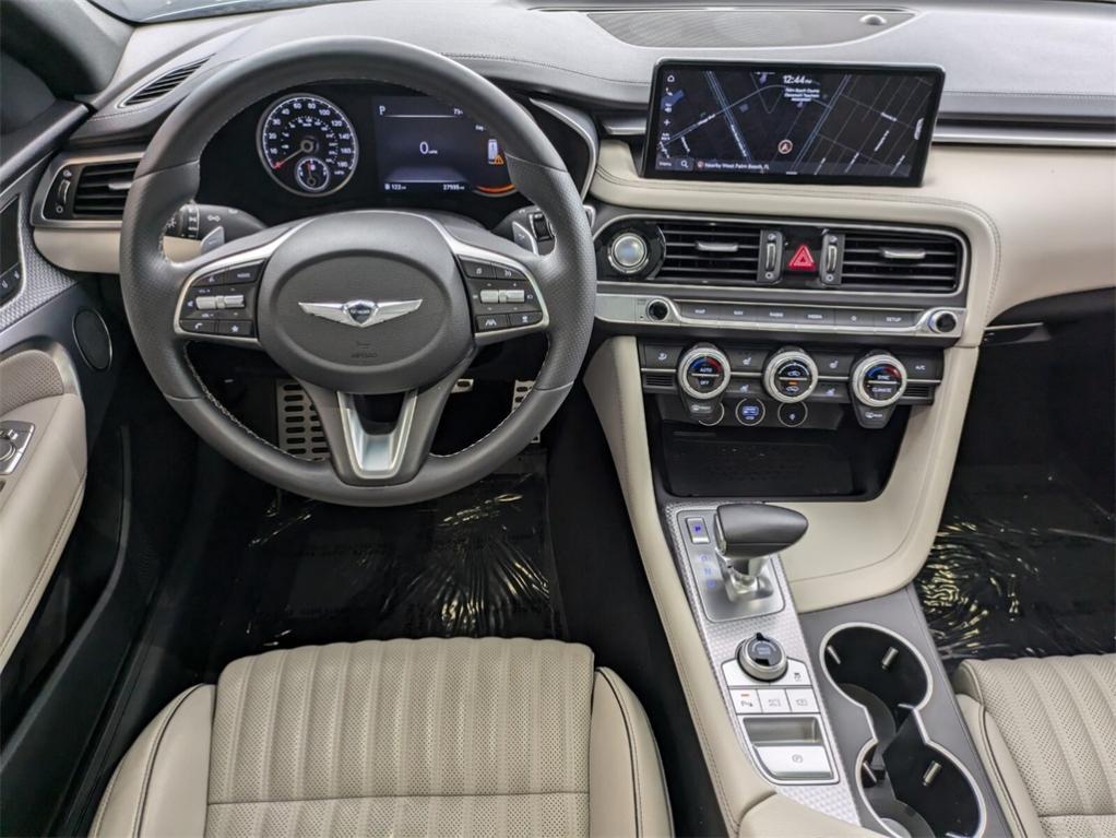 used 2022 Genesis G70 car, priced at $33,495