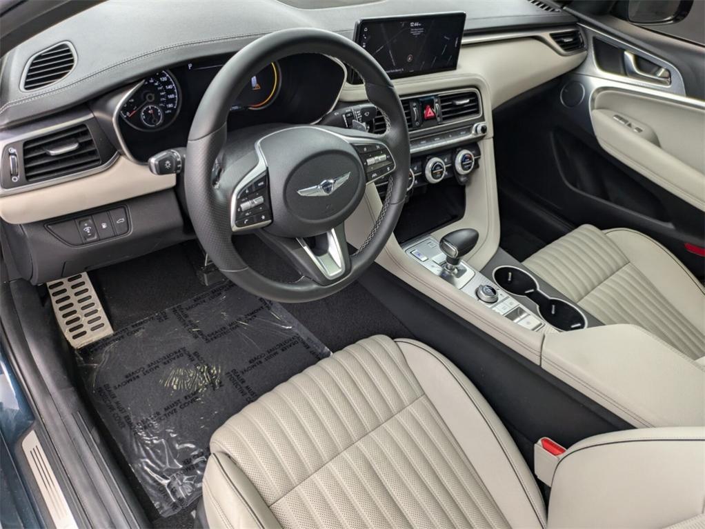 used 2022 Genesis G70 car, priced at $33,495