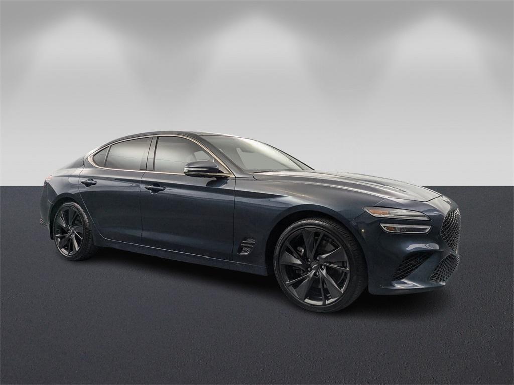 used 2022 Genesis G70 car, priced at $33,495