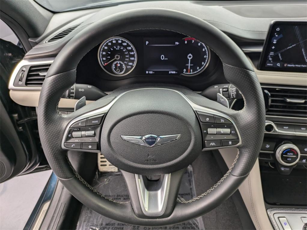 used 2022 Genesis G70 car, priced at $33,495