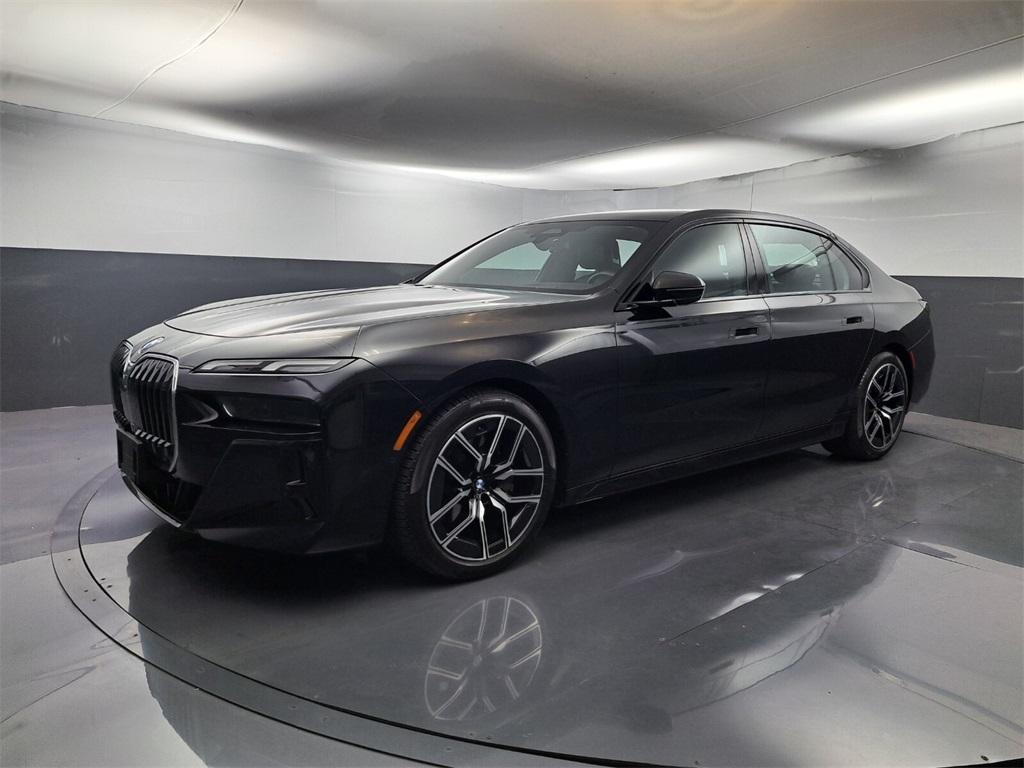 used 2024 BMW 740 car, priced at $83,500