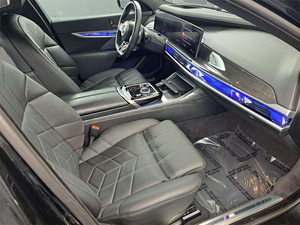 used 2024 BMW 740 car, priced at $83,500