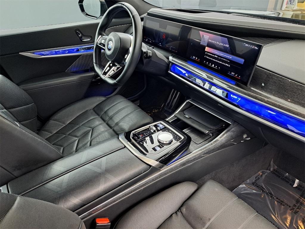 used 2024 BMW 740 car, priced at $83,500
