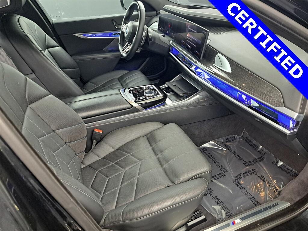 used 2024 BMW 740 car, priced at $81,995