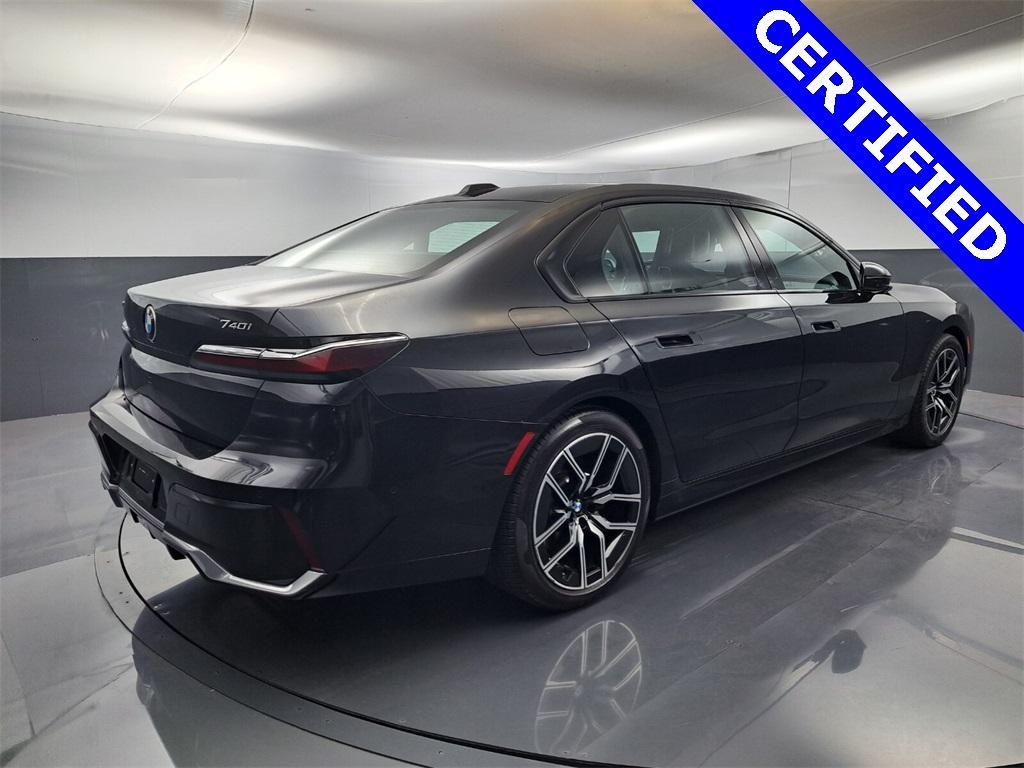 used 2024 BMW 740 car, priced at $81,995