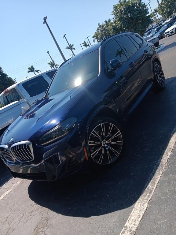 used 2022 BMW X3 car, priced at $38,000