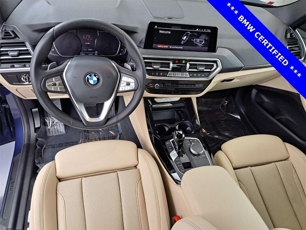 used 2022 BMW X3 car, priced at $33,995