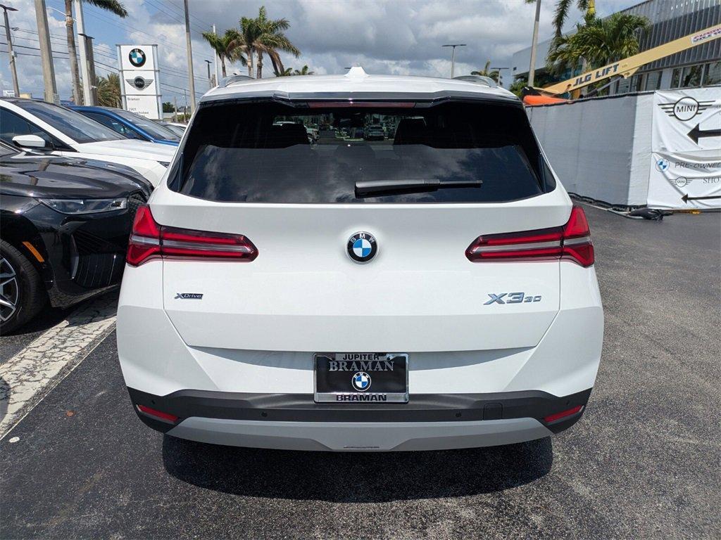 new 2025 BMW X3 car