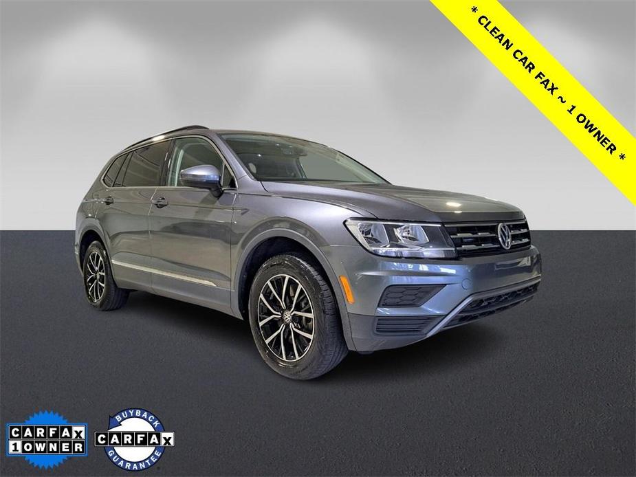 used 2021 Volkswagen Tiguan car, priced at $18,495