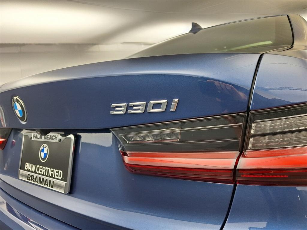 used 2022 BMW 330 car, priced at $34,500