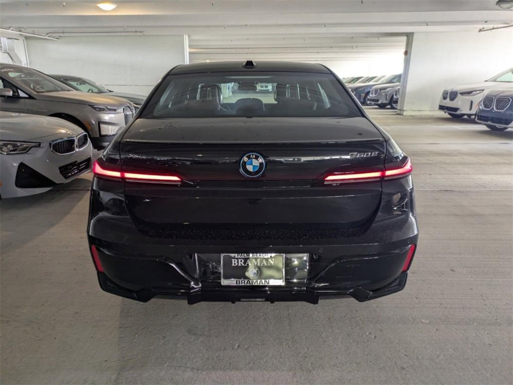 new 2025 BMW 750e car