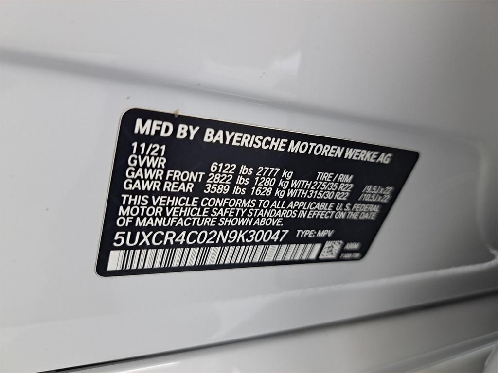 used 2022 BMW X5 car, priced at $38,995