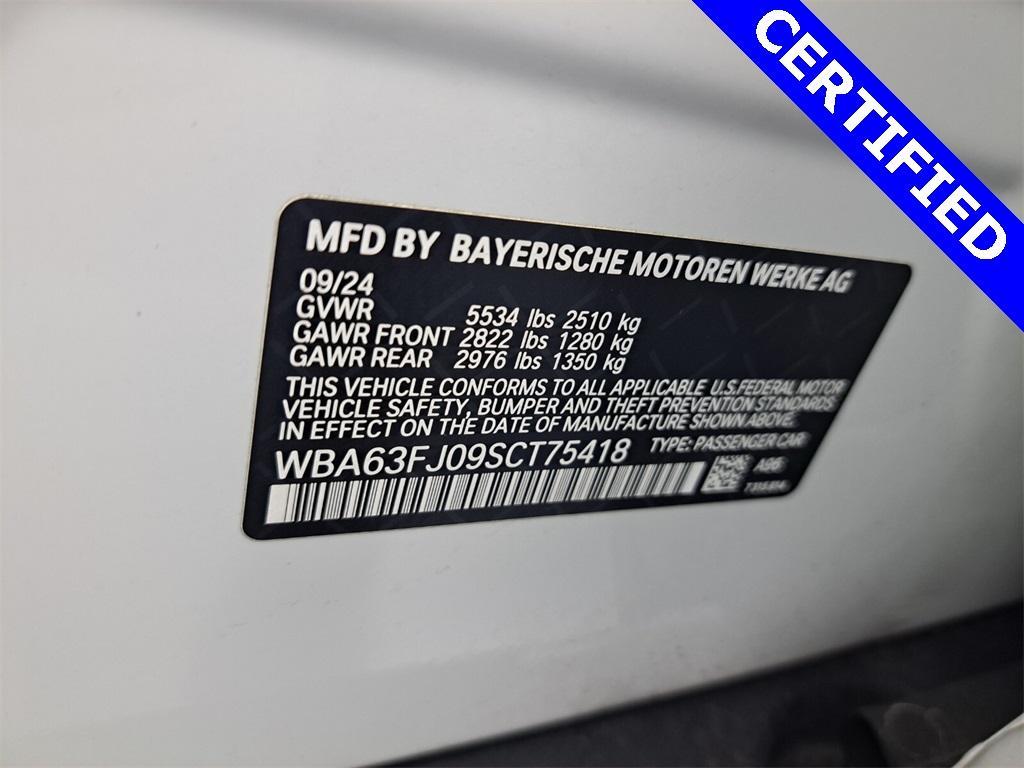 used 2025 BMW 540 car, priced at $65,995