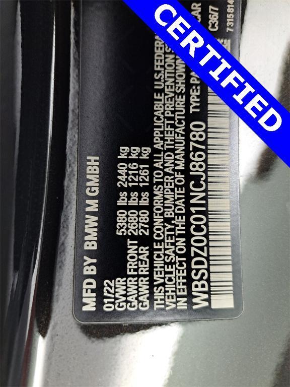 used 2022 BMW M8 car, priced at $88,995