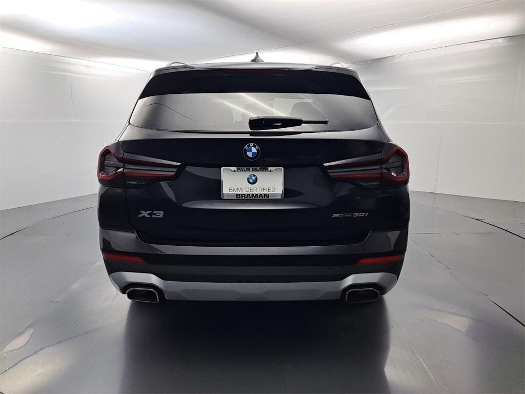 used 2022 BMW X3 car, priced at $34,995
