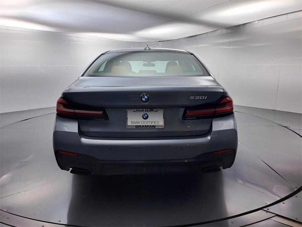 used 2022 BMW 530 car, priced at $37,495