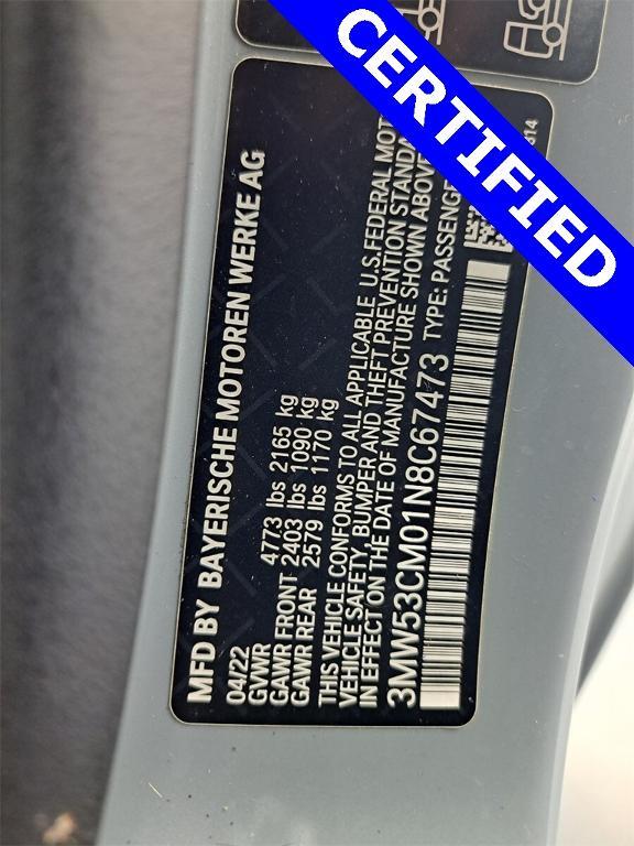 used 2022 BMW M240 car, priced at $48,995