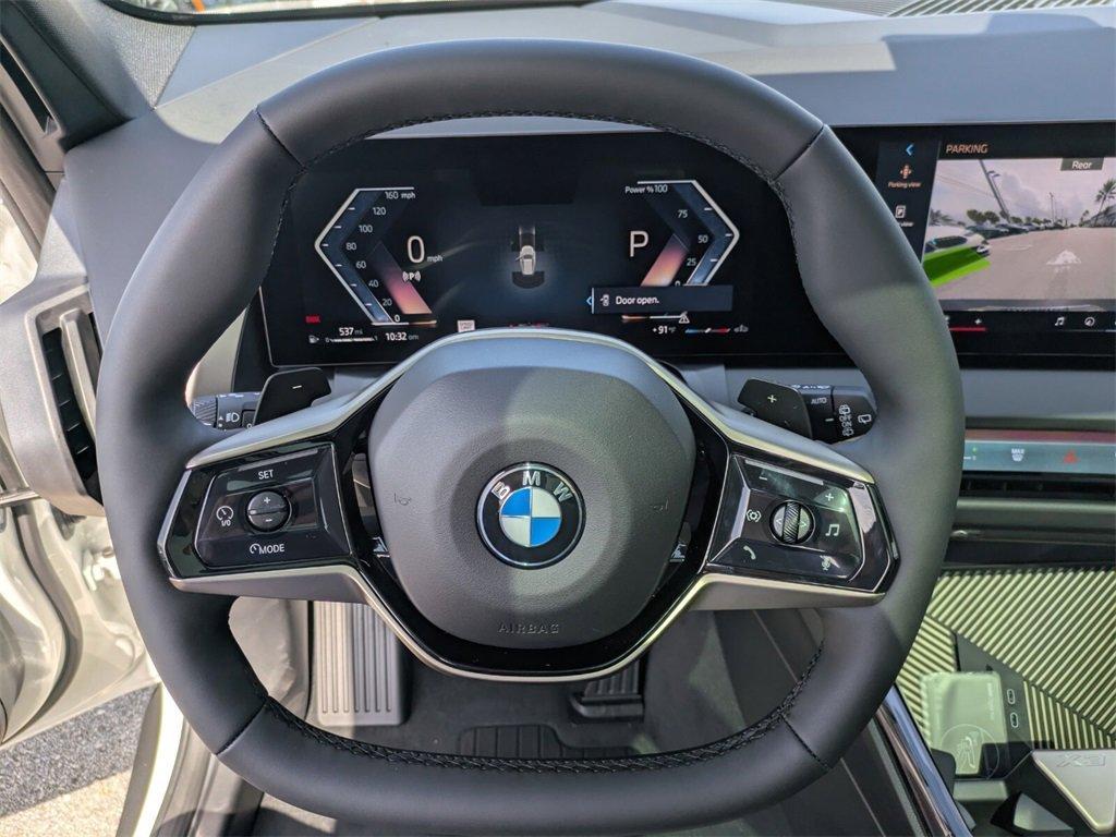 new 2025 BMW X3 car
