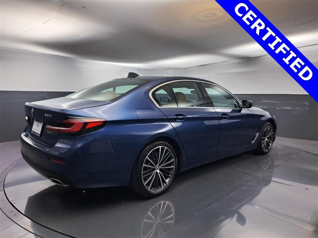 used 2022 BMW 530 car, priced at $37,495