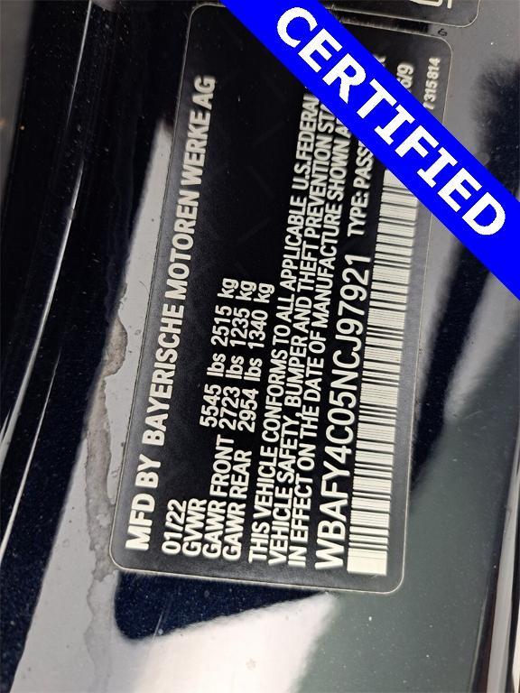used 2022 BMW M850 car, priced at $68,995