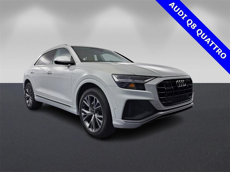 used 2022 Audi Q8 car, priced at $57,000